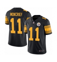 Youth Pittsburgh Steelers #11 Donte Moncrief Limited Black Rush Vapor Untouchable Football Jersey
