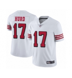 Youth San Francisco 49ers #17 Jalen Hurd Limited White Rush Vapor Untouchable Football Jersey