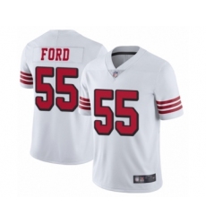 Youth San Francisco 49ers #55 Dee Ford Limited White Rush Vapor Untouchable Football Jersey