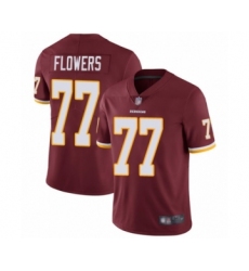 Men's Washington Redskins #77 Ereck Flowers Burgundy Red Team Color Vapor Untouchable Limited Player Football Jersey