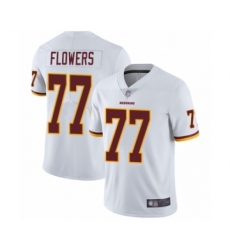 Youth Washington Redskins #77 Ereck Flowers White Vapor Untouchable Limited Player Football Jersey