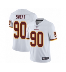 Youth Washington Redskins #90 Montez Sweat White Vapor Untouchable Limited Player Football Jersey