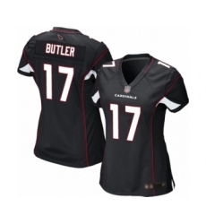 Women's Arizona Cardinals #17 Hakeem Butler Game Black Alternate Football Jersey
