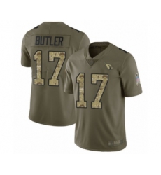 Youth Arizona Cardinals #17 Hakeem Butler Limited Olive Camo 2017 Salute to Service Football Jersey