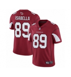 Men's Arizona Cardinals #89 Andy Isabella Red Team Color Vapor Untouchable Limited Player Football Jersey