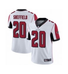 Youth Atlanta Falcons #20 Kendall Sheffield White Vapor Untouchable Limited Player Football Jersey