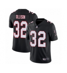 Men's Atlanta Falcons #32 Qadree Ollison Black Alternate Vapor Untouchable Limited Player Football Jersey