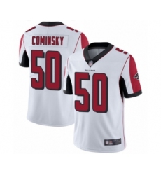 Youth Atlanta Falcons #50 John Cominsky White Vapor Untouchable Limited Player Football Jersey