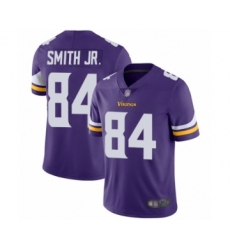 Youth Minnesota Vikings #84 Irv Smith Jr. Purple Team Color Vapor Untouchable Limited Player Football Jersey