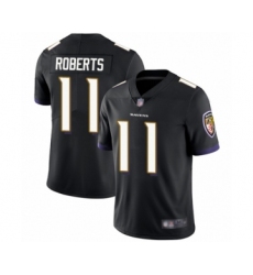 Youth Baltimore Ravens #11 Seth Roberts Black Alternate Vapor Untouchable Limited Player Football Jersey