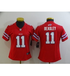 Women's Buffalo Bills #11 Cole Beasley Red Nike Royal Limited Player Jersey