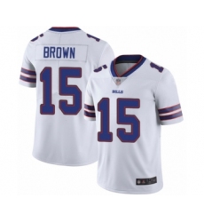 Youth Buffalo Bills #15 John Brown White Vapor Untouchable Limited Player Football Jersey