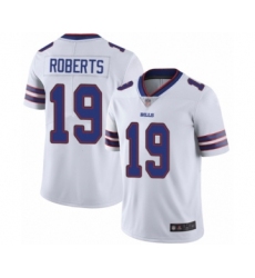 Men's Buffalo Bills #19 Andre Roberts White Vapor Untouchable Limited Player Football Jersey