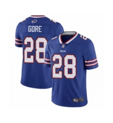 Men's Buffalo Bills #28 Frank Gore Royal Blue Team Color Vapor Untouchable Limited Player Football Jersey