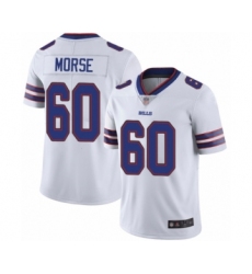 Men's Buffalo Bills #60 Mitch Morse White Vapor Untouchable Limited Player Football Jersey