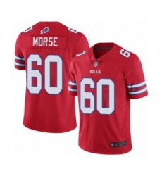 Youth Buffalo Bills #60 Mitch Morse Limited Red Rush Vapor Untouchable Football Jersey