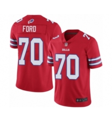 Youth Buffalo Bills #70 Cody Ford Limited Red Rush Vapor Untouchable Football Jersey