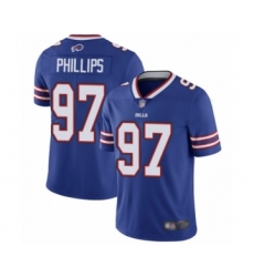 Men's Buffalo Bills #97 Jordan Phillips Royal Blue Team Color Vapor Untouchable Limited Player Football Jersey