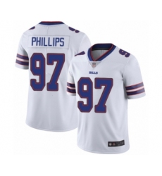 Men's Buffalo Bills #97 Jordan Phillips White Vapor Untouchable Limited Player Football Jersey
