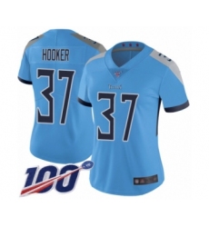 Women's Tennessee Titans #37 Amani Hooker Light Blue Alternate Vapor Untouchable Limited Player 100th Season Football Jersey