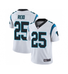 Youth Carolina Panthers #25 Eric Reid White Vapor Untouchable Limited Player Football Jersey