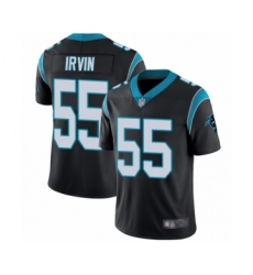 Men's Carolina Panthers #55 Bruce Irvin Black Team Color Vapor Untouchable Limited Player Football Jersey