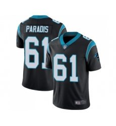 Men's Carolina Panthers #61 Matt Paradis Black Team Color Vapor Untouchable Limited Player Football Jersey