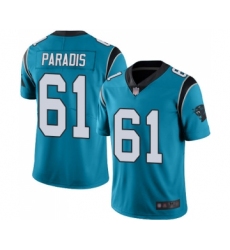 Youth Carolina Panthers #61 Matt Paradis Blue Alternate Vapor Untouchable Limited Player Football Jersey