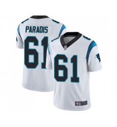 Youth Carolina Panthers #61 Matt Paradis White Vapor Untouchable Limited Player Football Jersey
