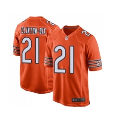 Men's Chicago Bears #21 Ha Clinton-Dix Game Orange Alternate Football Jersey