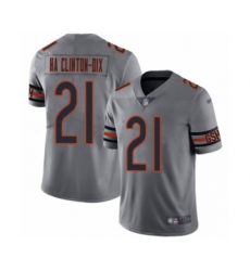 Men's Chicago Bears #21 Ha Clinton-Dix Limited Silver Inverted Legend Football Jersey