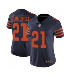 Women's Chicago Bears #21 Ha Clinton-Dix Limited Navy Blue Rush Vapor Untouchable Football Jersey