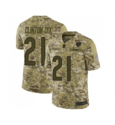 Youth Chicago Bears #21 Ha Clinton-Dix Limited Camo 2018 Salute to Service Football Jersey