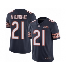 Youth Chicago Bears #21 Ha Clinton-Dix Navy Blue Team Color 100th Season Limited Football Jersey