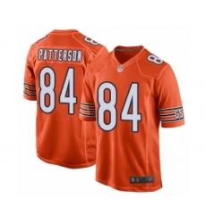 Men's Chicago Bears #84 Cordarrelle Patterson Game Orange Alternate Football Jersey