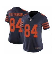 Women's Chicago Bears #84 Cordarrelle Patterson Limited Navy Blue Rush Vapor Untouchable Football Jerse