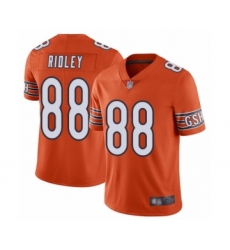 Youth Chicago Bears #88 Riley Ridley Orange Alternate Vapor Untouchable Limited Player Football Jersey