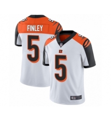 Youth Cincinnati Bengals #5 Ryan Finley White Vapor Untouchable Limited Player Football Jersey