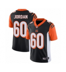 Youth Cincinnati Bengals #60 Michael Jordan Black Team Color Vapor Untouchable Limited Player Football Jersey