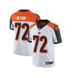 Men's Cincinnati Bengals #72 Kerry Wynn White Vapor Untouchable Limited Player Football Jersey