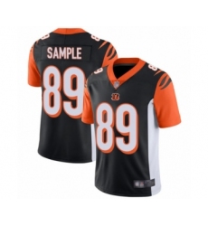 Youth Cincinnati Bengals #89 Drew Sample Black Team Color Vapor Untouchable Limited Player Football Jersey