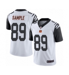 Youth Cincinnati Bengals #89 Drew Sample Limited White Rush Vapor Untouchable Football Jersey