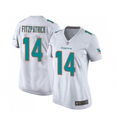 Women's Miami Dolphins #14 Ryan Fitzpatrick Game White Football Jersey