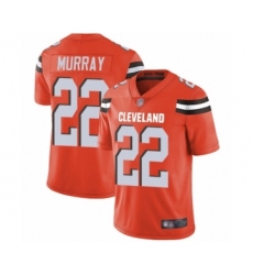 Men's Cleveland Browns #22 Eric Murray Orange Alternate Vapor Untouchable Limited Player Football Jersey
