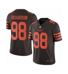 Youth Cleveland Browns #98 Sheldon Richardson Limited Brown Rush Vapor Untouchable Football Jersey