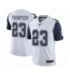 Men's Dallas Cowboys #23 Darian Thompson Limited White Rush Vapor Untouchable Football Jersey
