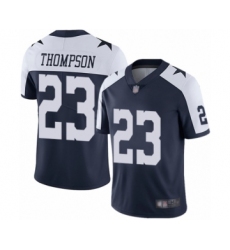 Men's Dallas Cowboys #23 Darian Thompson Navy Blue Throwback Alternate Vapor Untouchable Limited Player Football Jersey
