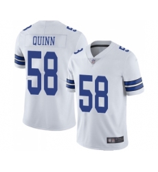 Youth Dallas Cowboys #58 Robert Quinn White Vapor Untouchable Limited Player Football Jersey