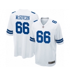 Men's Dallas Cowboys #66 Connor McGovern Game White Football Jersey