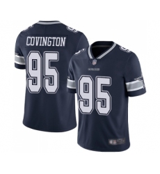 Youth Dallas Cowboys #95 Christian Covington Navy Blue Team Color Vapor Untouchable Limited Player Football Jersey